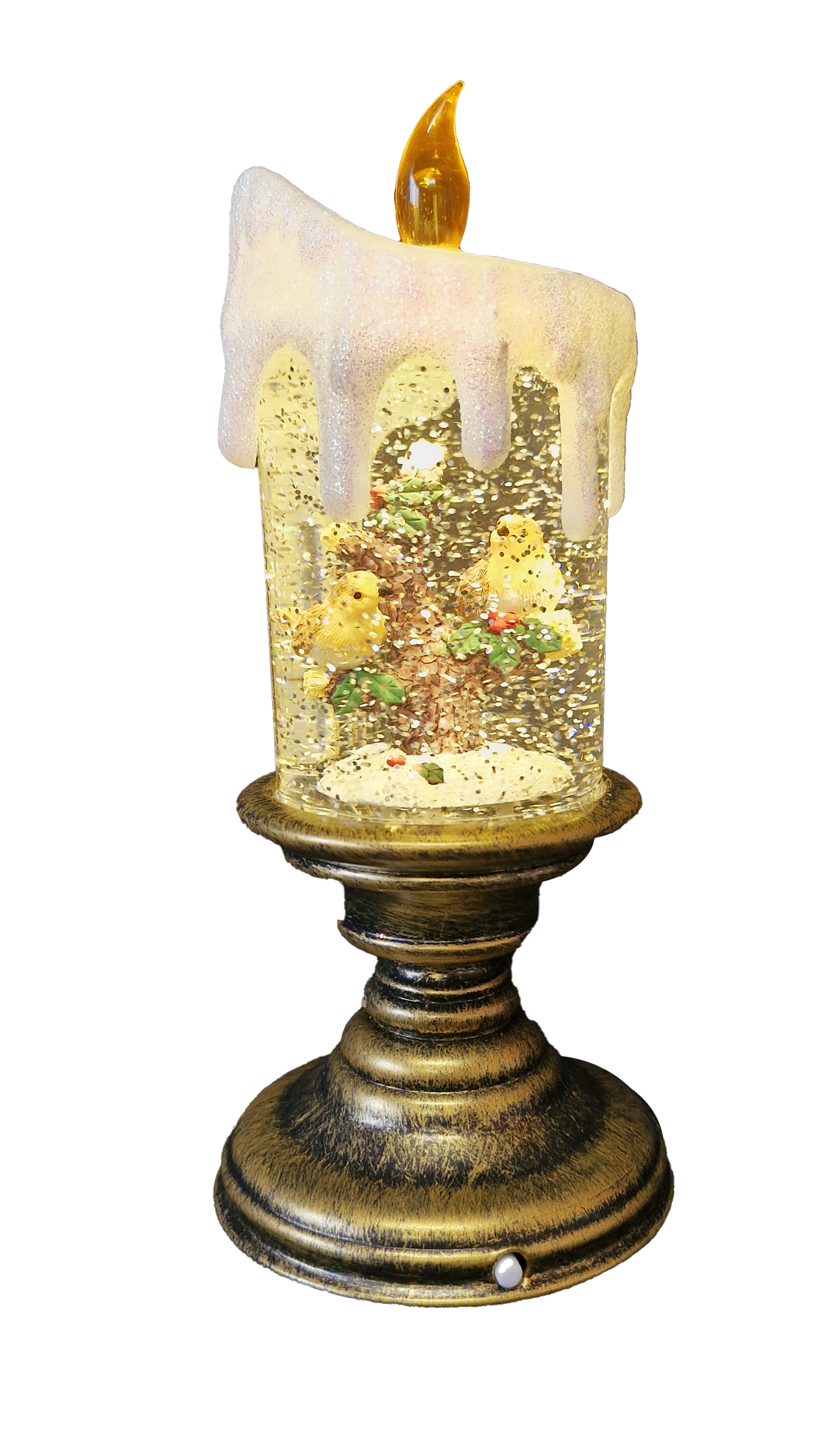 CH917 Glitter Candle 6/Ctn