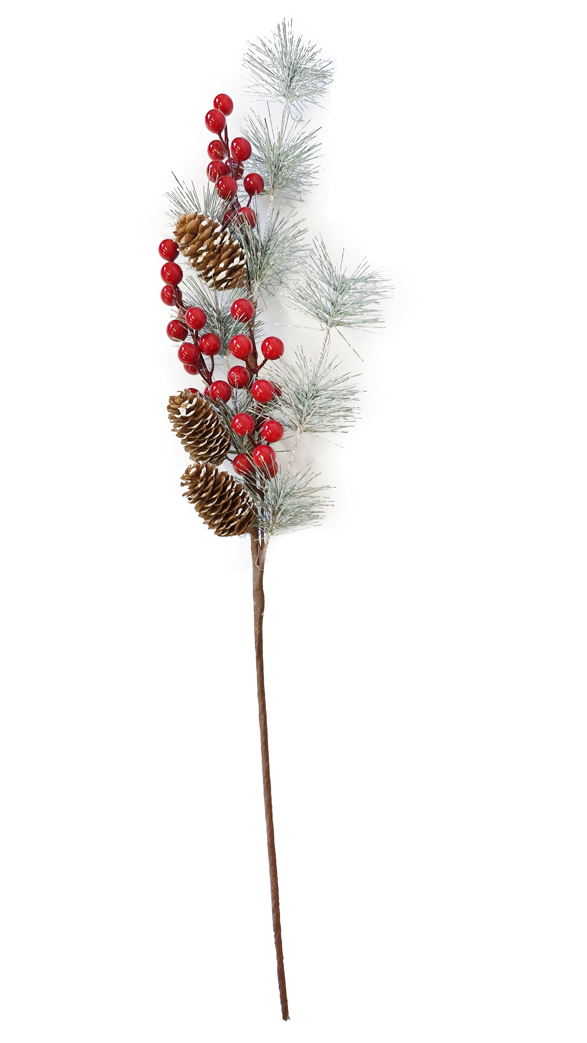 CH954 Pine Stem with Berries & Cone 12/Ctn only