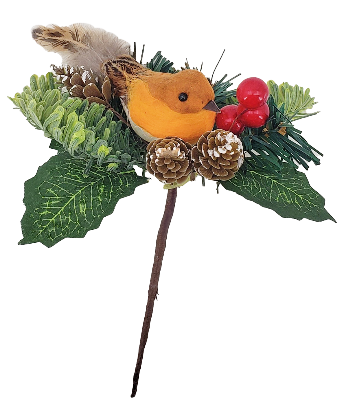 CH956 Assorted Foliage with Robin 24/Ctn only