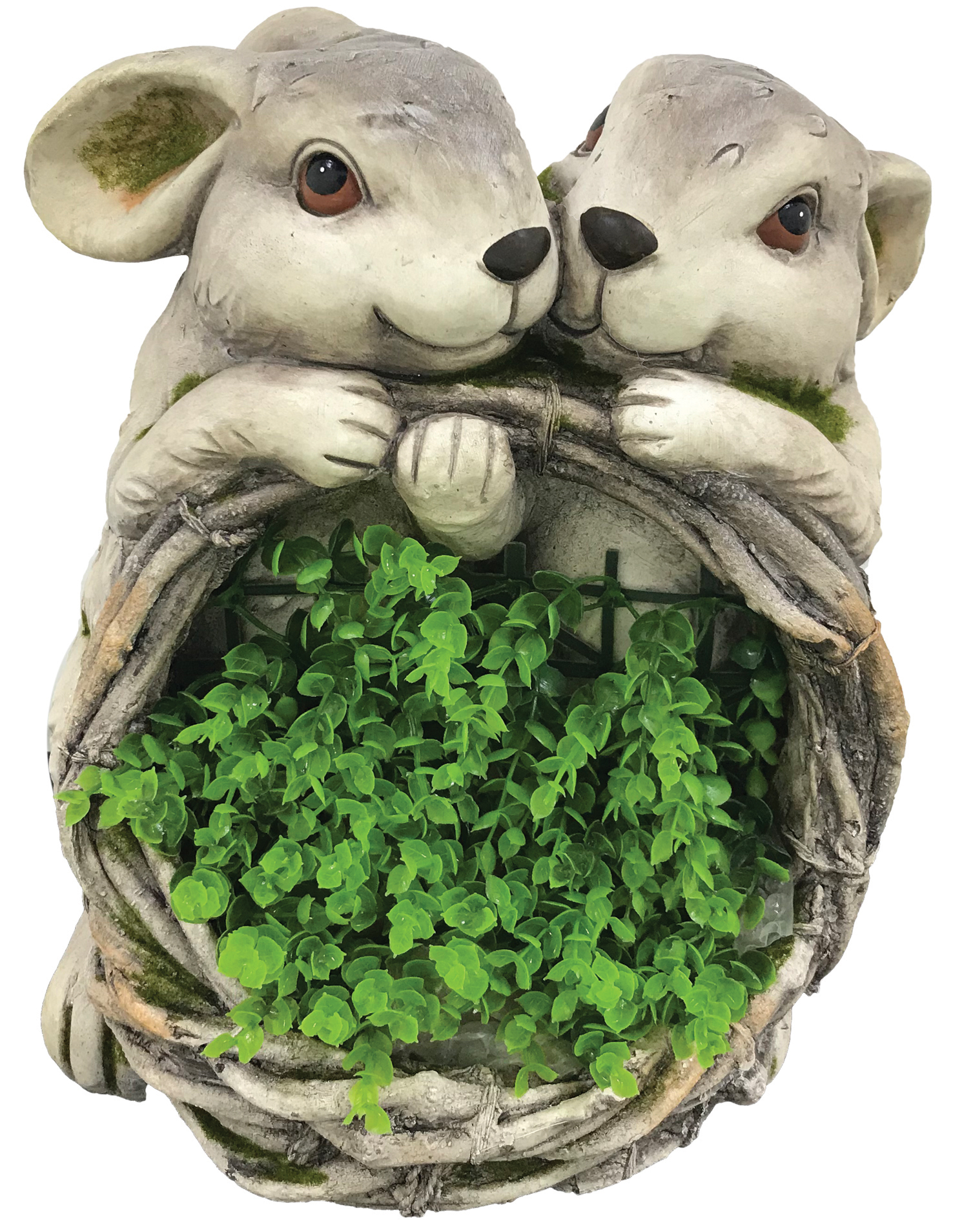 G0124 Bunny Rabbits Planter 2/Ctn