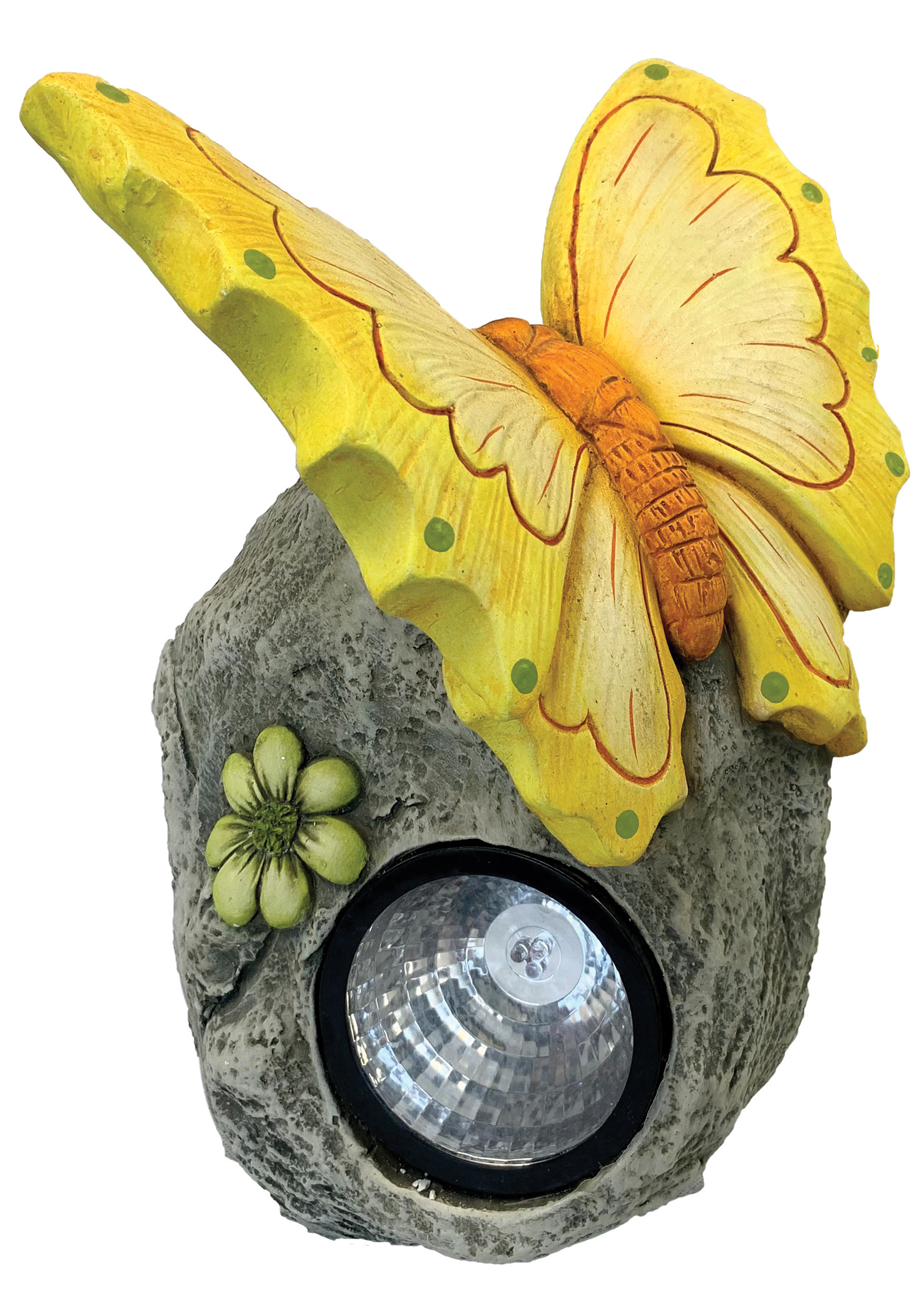 G0157 Yellow Solar Butterfly 4/Ctn