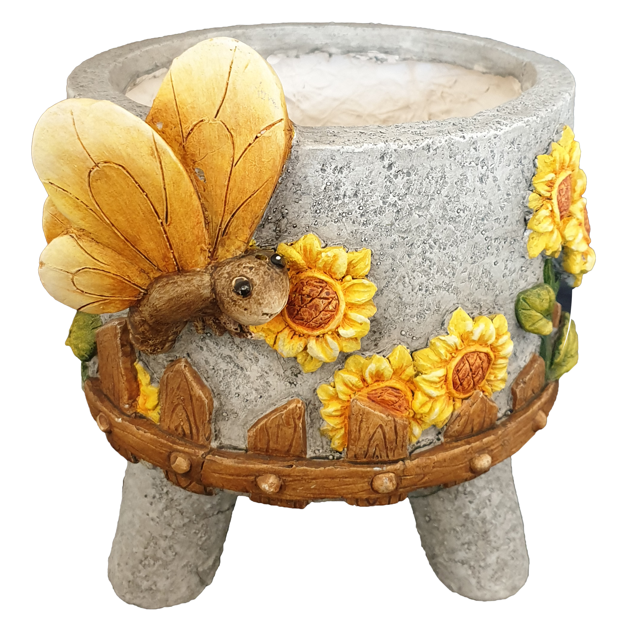 G0268 BUTTERFLY & FLOWER PLANTER QTY: 4
