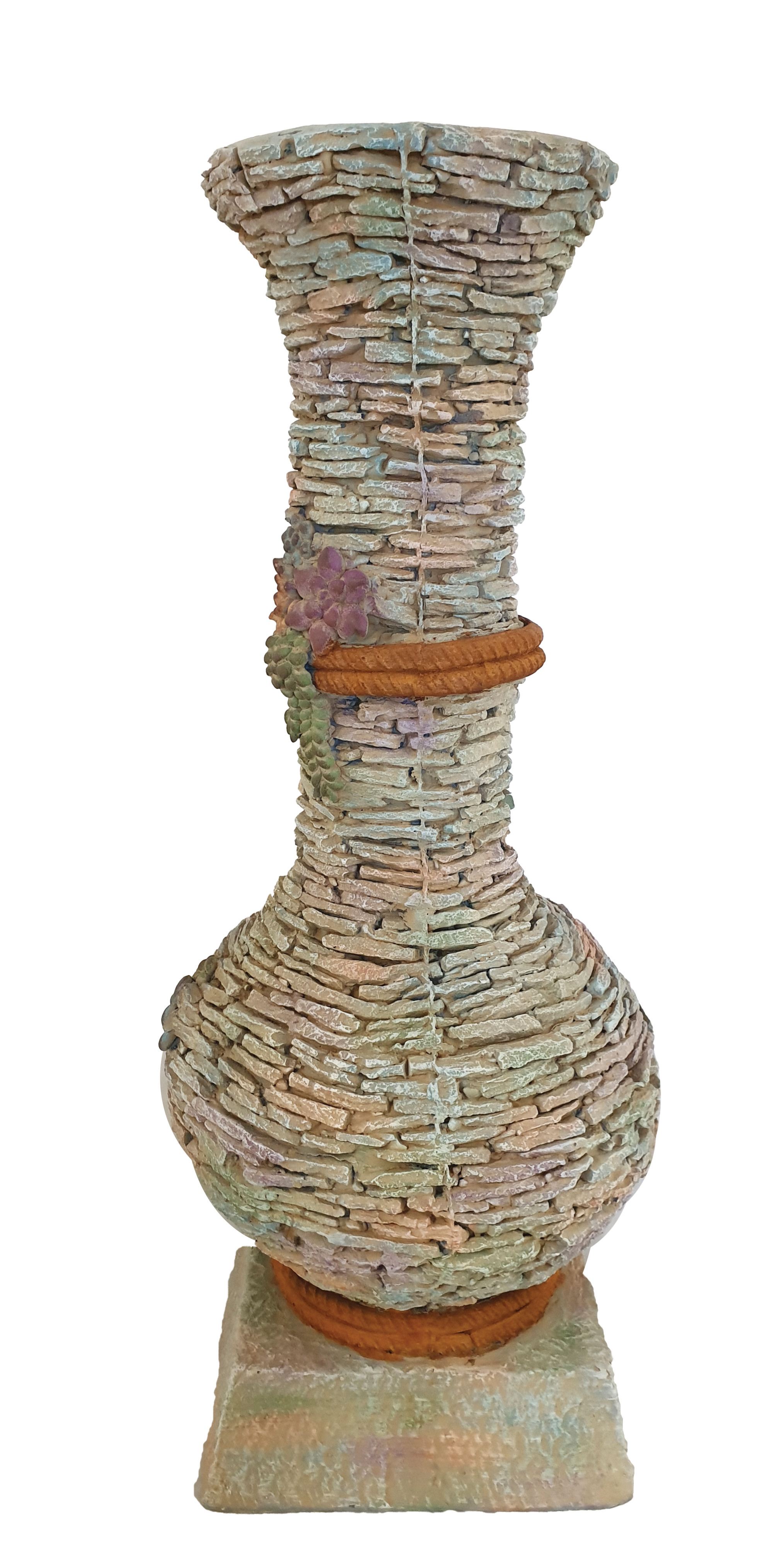 G0296 EXTRA LARGE STONE EFFECT PLANTER