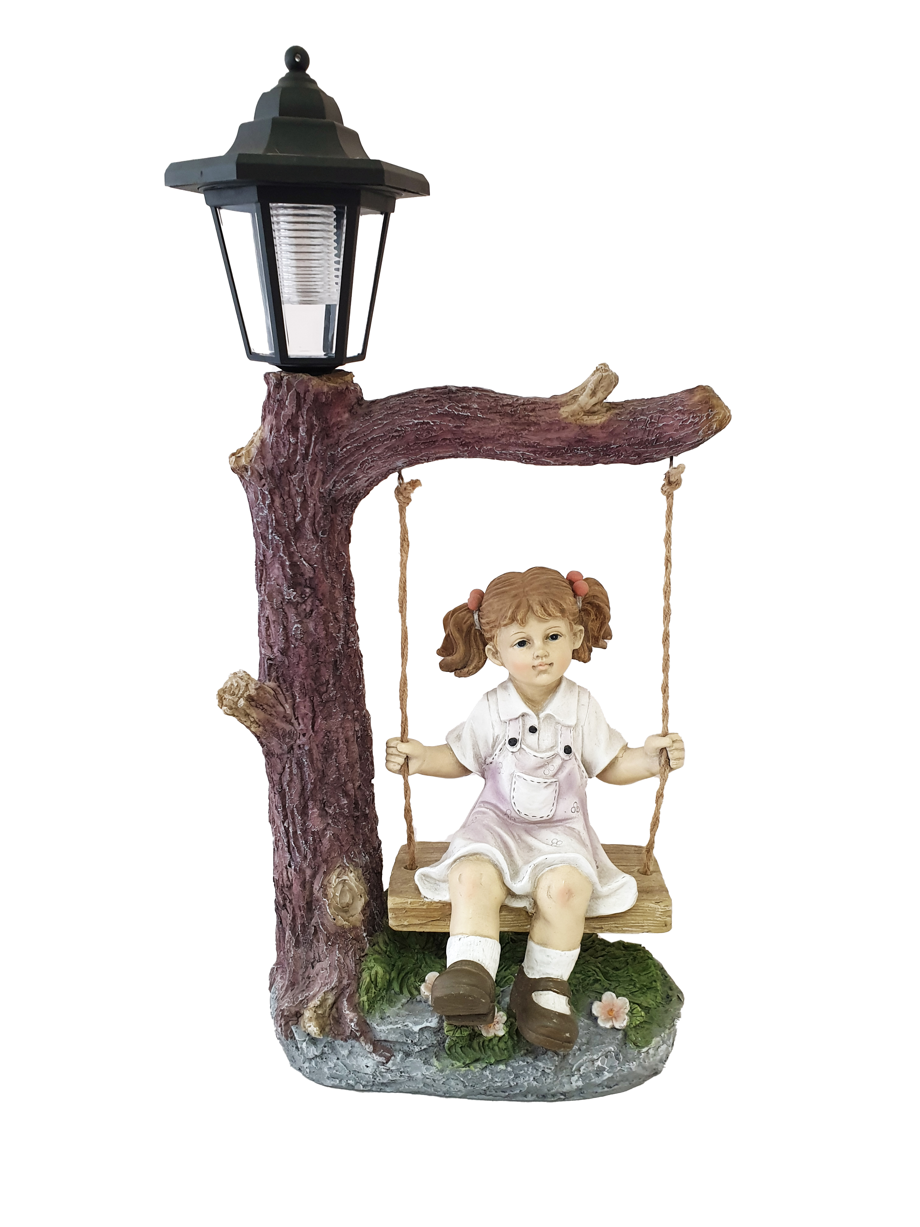 G0300 Girl on Swing Solar 4/Ctn