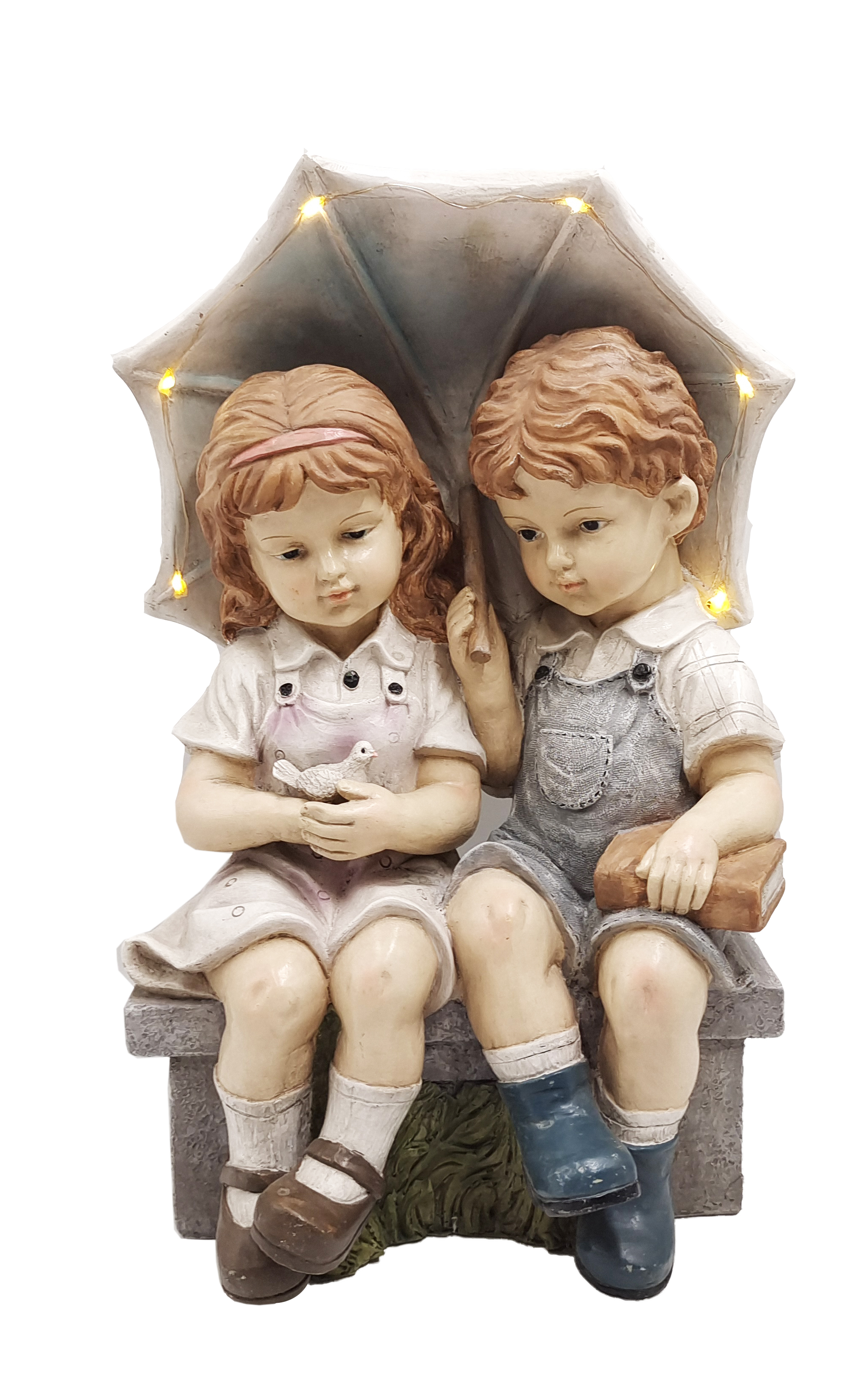 G0304 Boy & Girl under Umbrella Solar 2/Ctn