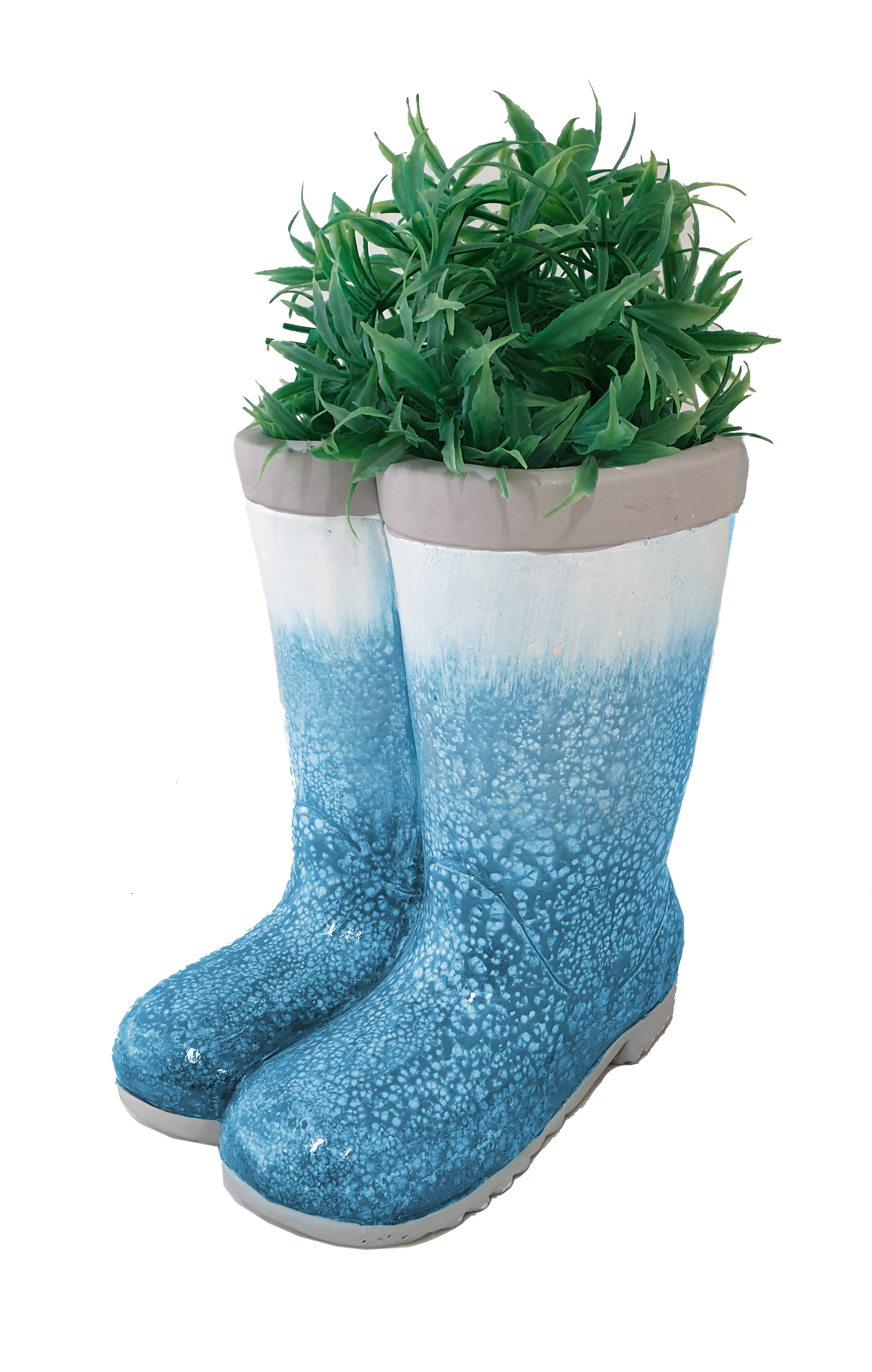 G0341 Blue Boot Planter