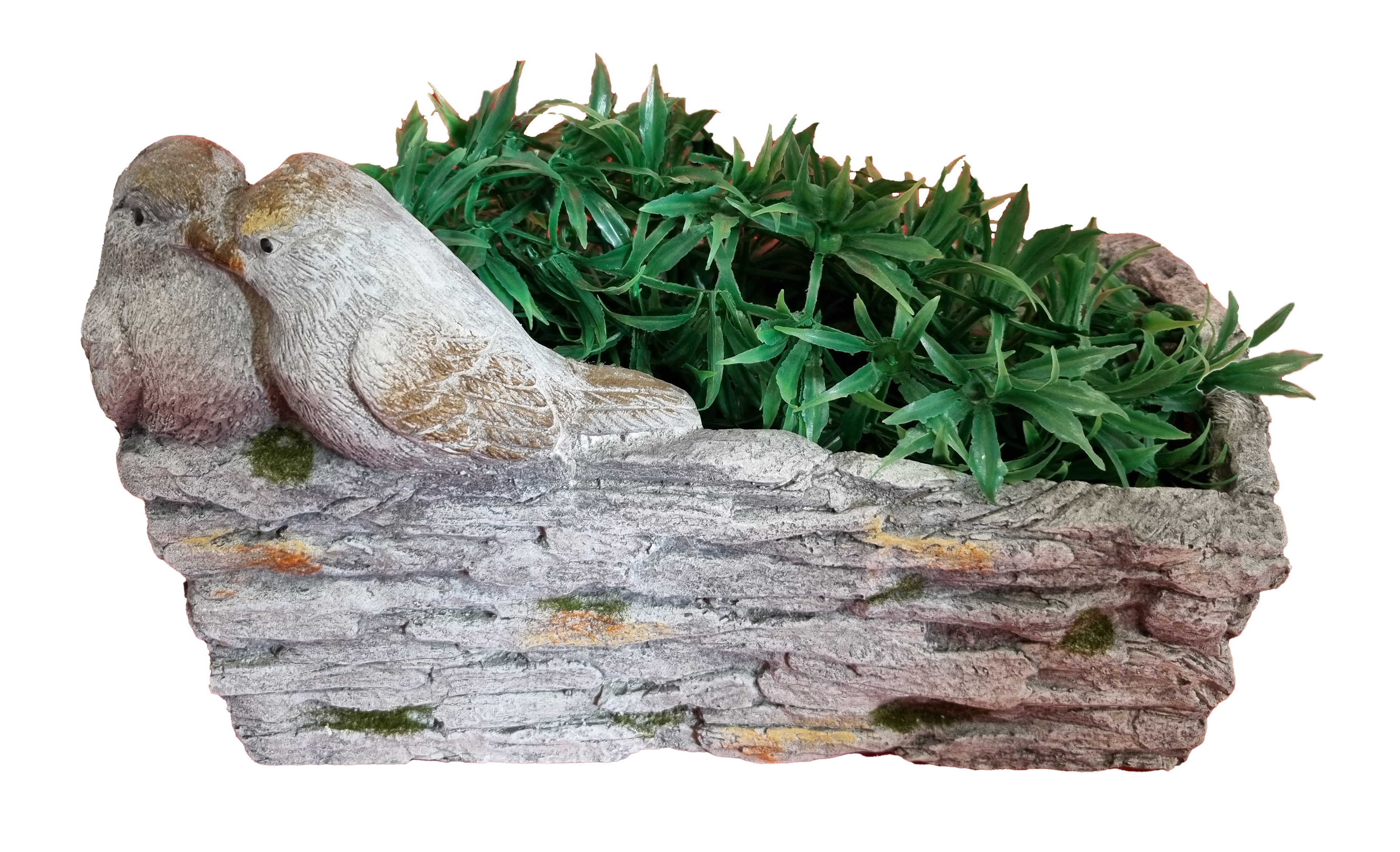 G0345 Birds on Stone Effect Planter 3/Ctn