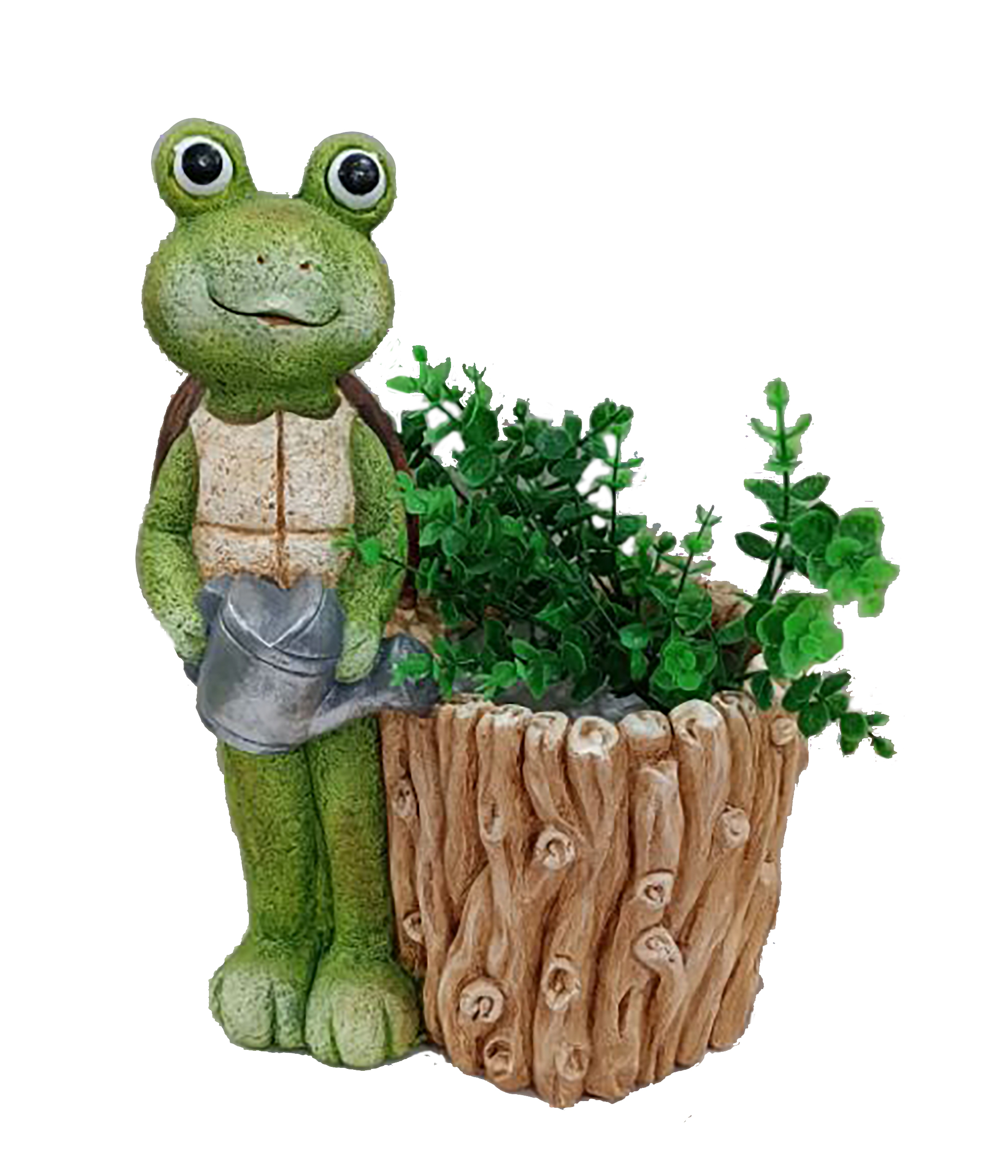 G0349 Frog with Planter 2/Ctn