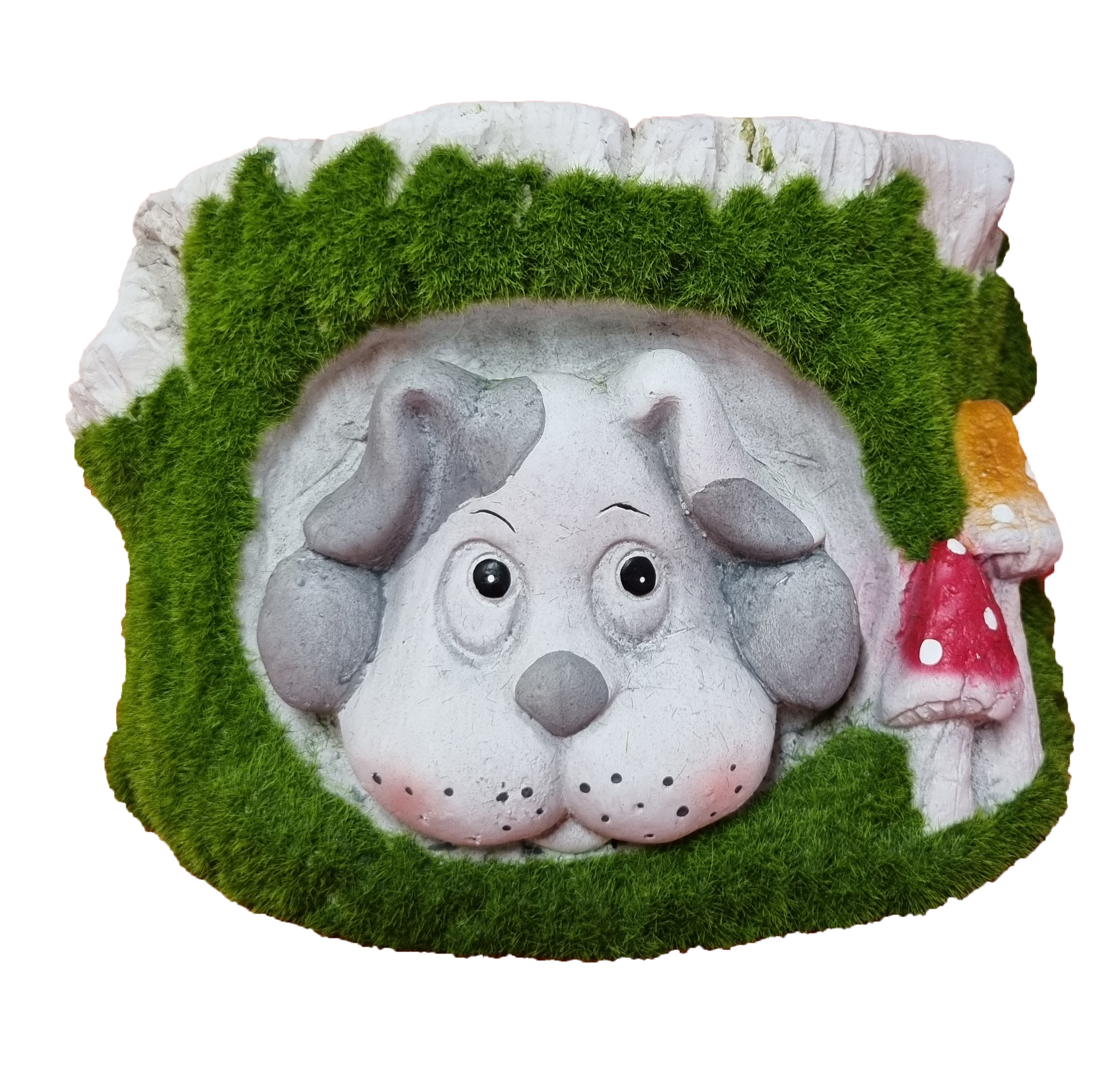 G0381 Dog in Tree Root Planter 4/Ctn