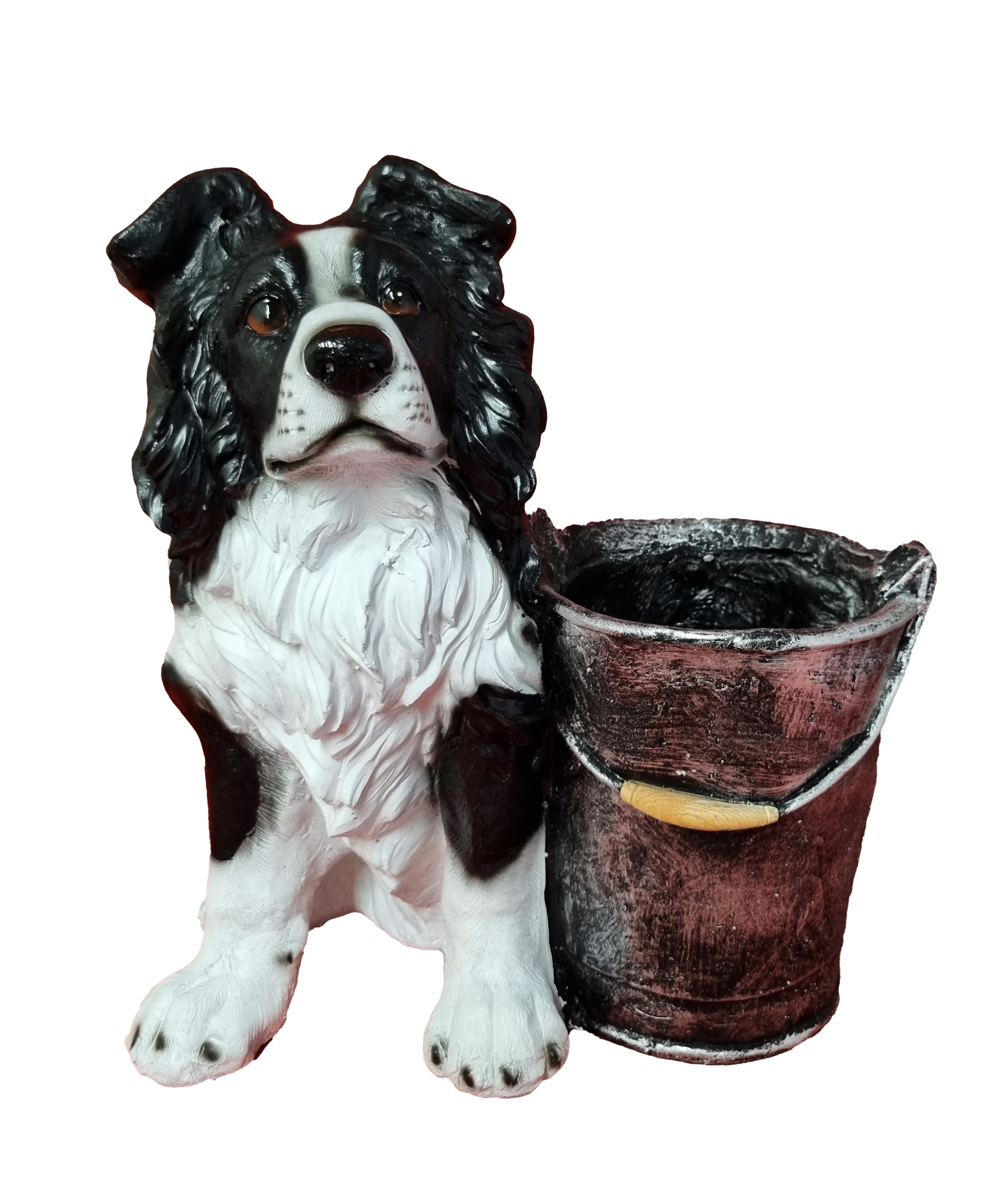 G0396 Border Collie Planter 2/Ctn