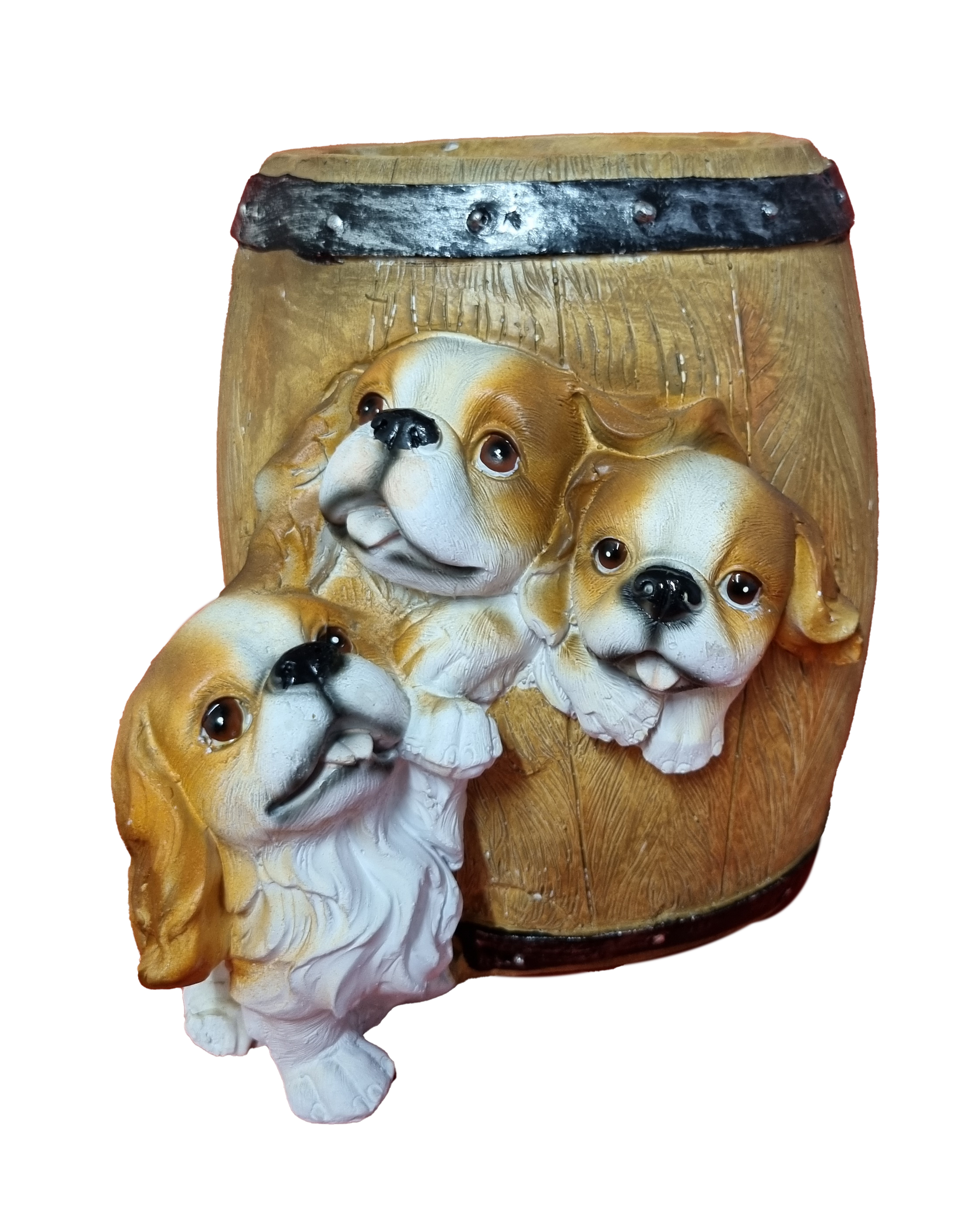 G0400 King Charles Spaniel Planter 2/Ctn