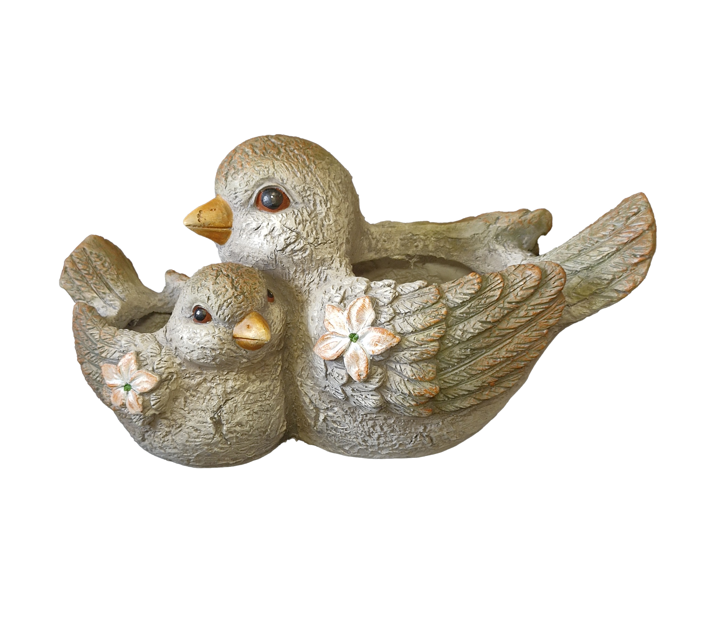 G0417 Two Bird Planter 4/Ctn