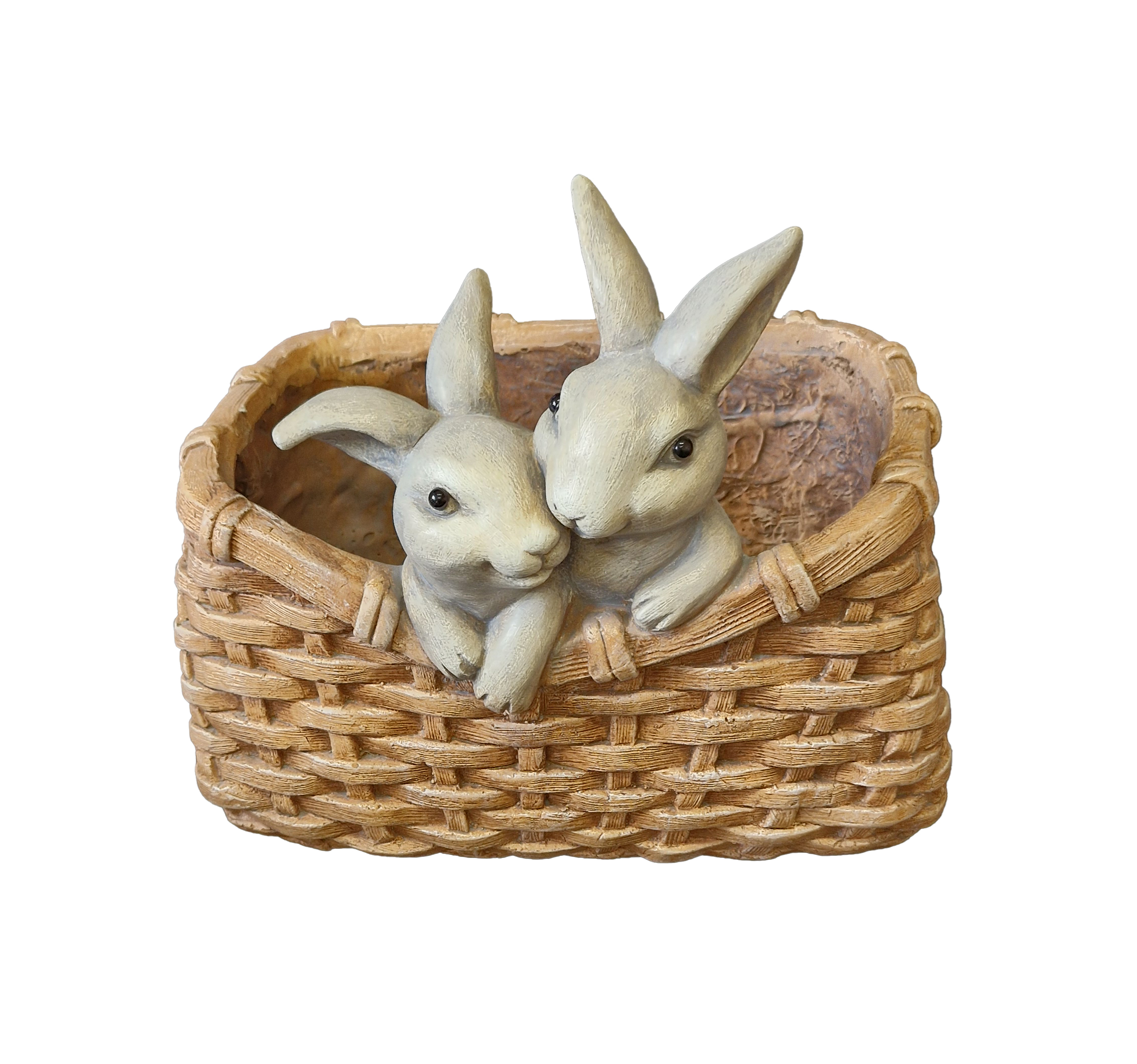 G0431 Two Rabbit Planter 1/Ctn