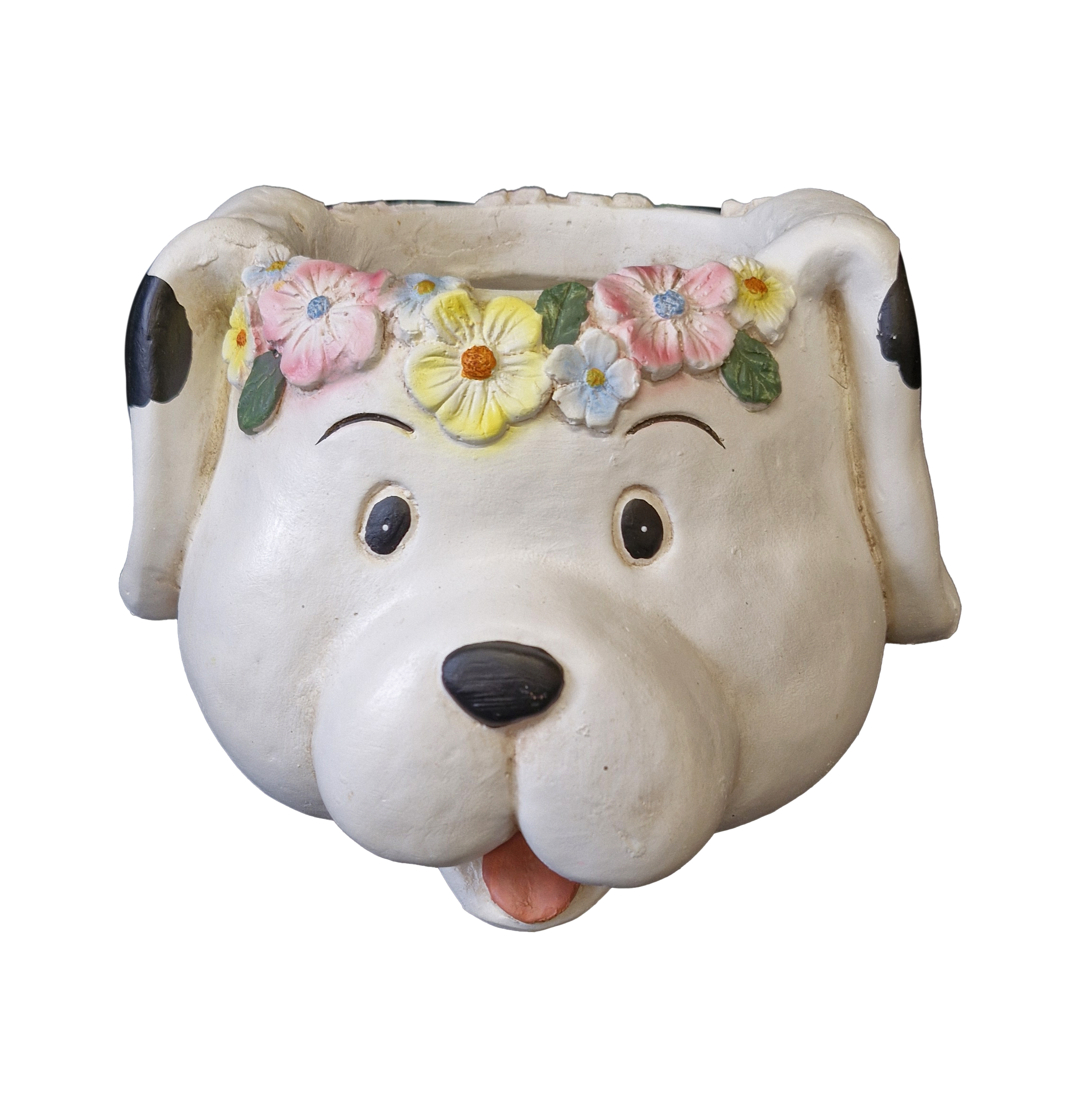 G0449 Cute Doggie Head Planter 4/Ctn