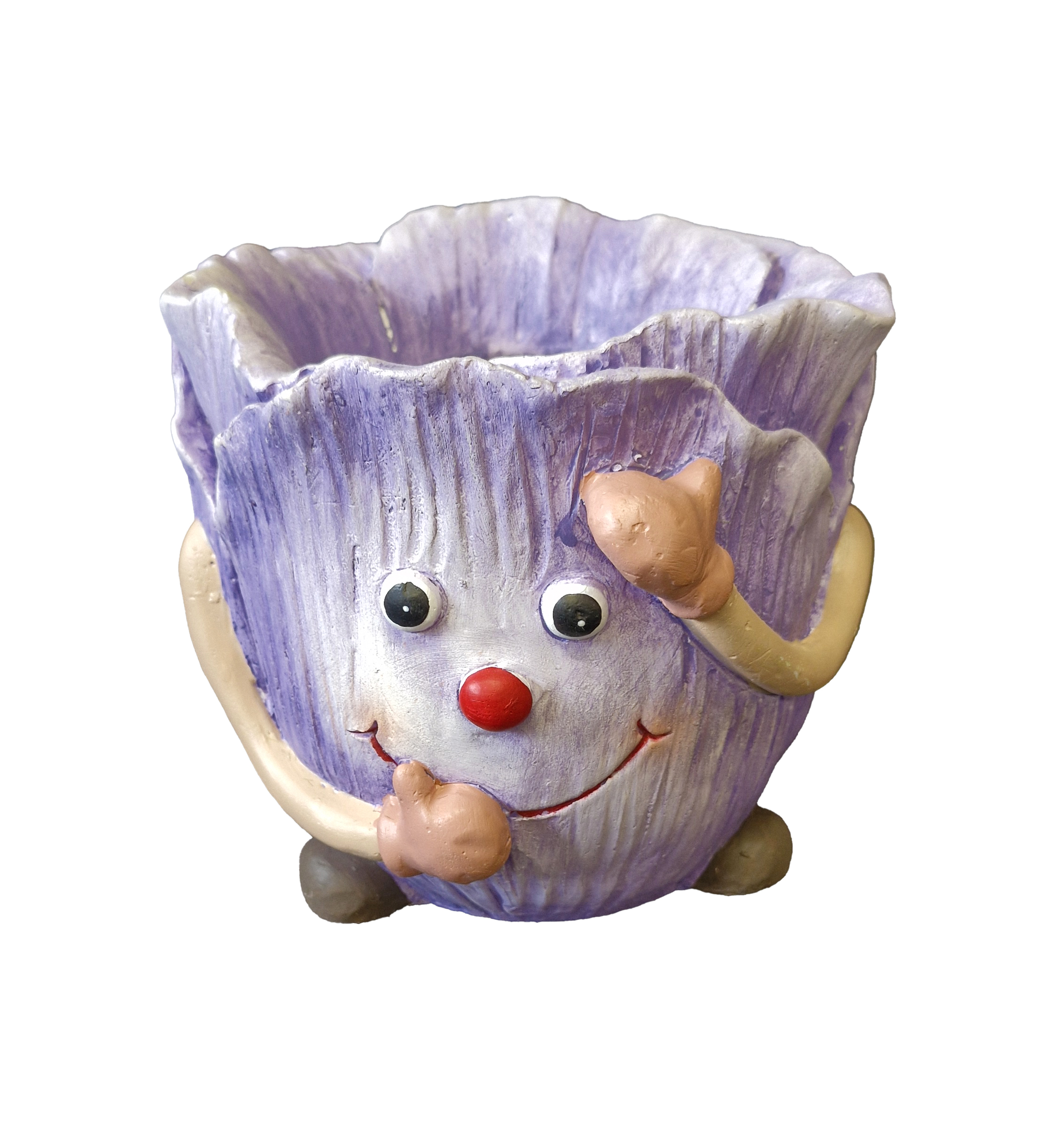 G0455 Purple Cabbage Planter 6/Ctn