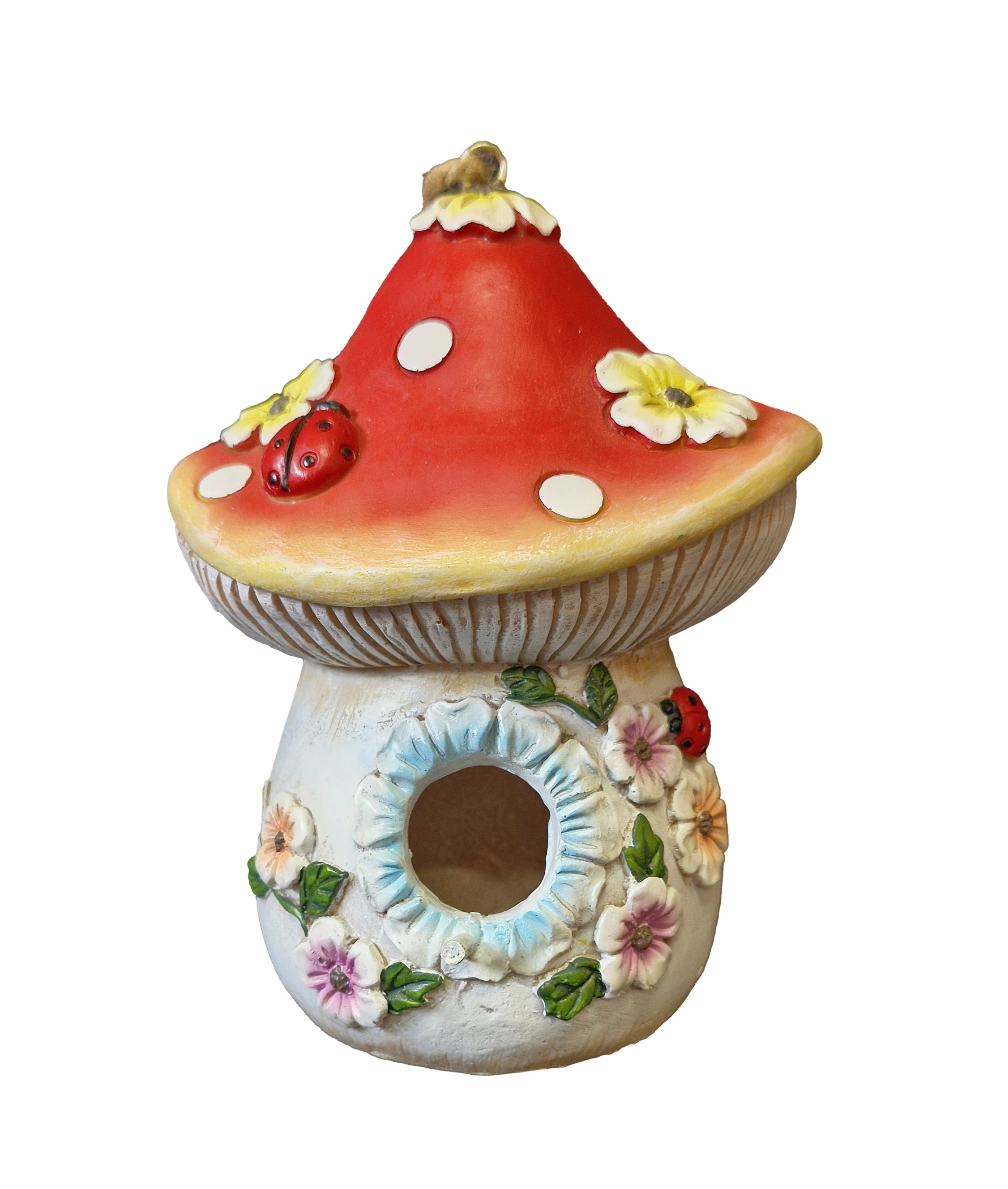 G0461 Mushroom Bird House 12/Ctn