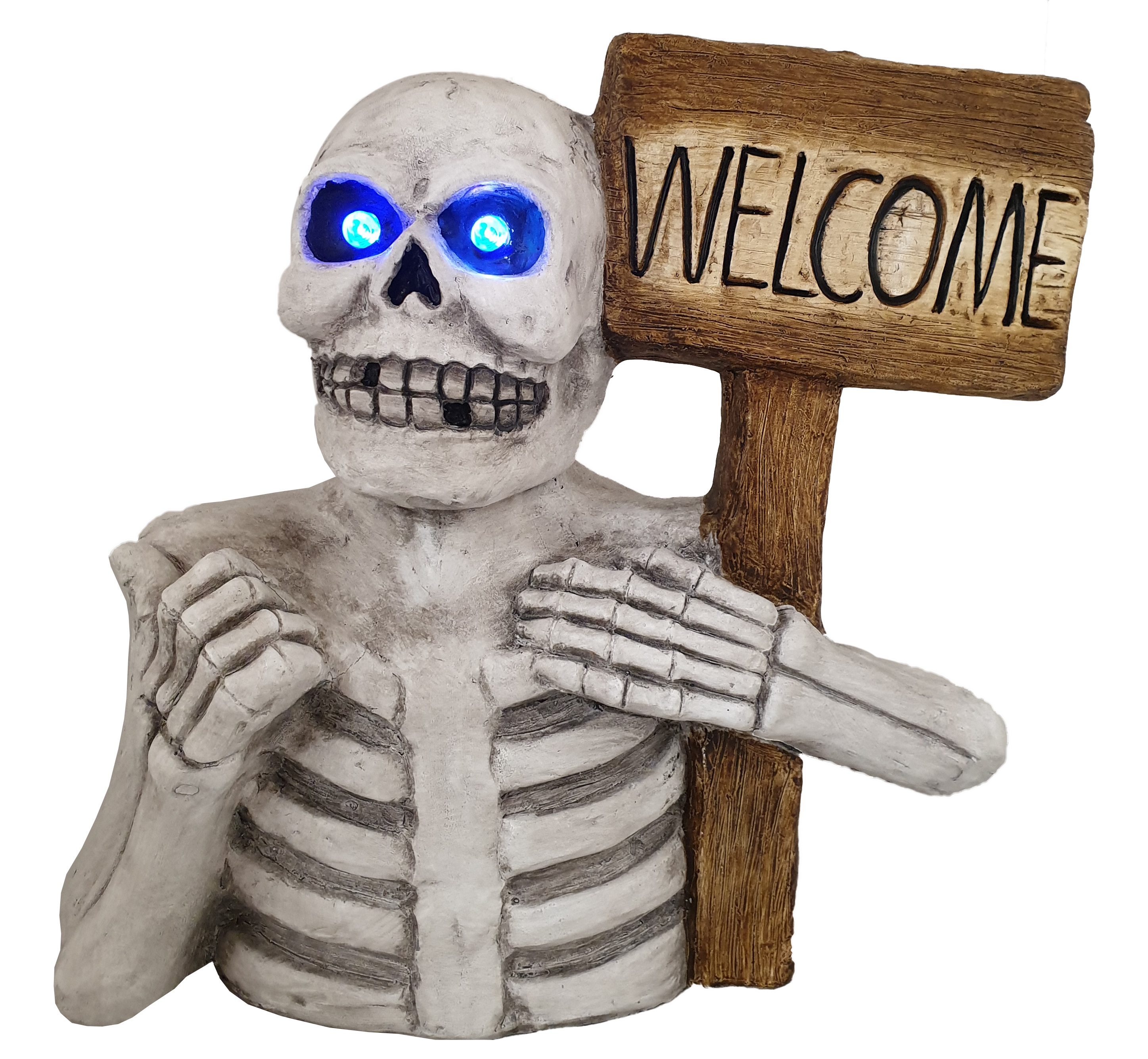 H37 Skeleton with Welcome Sign 2/Ctn
