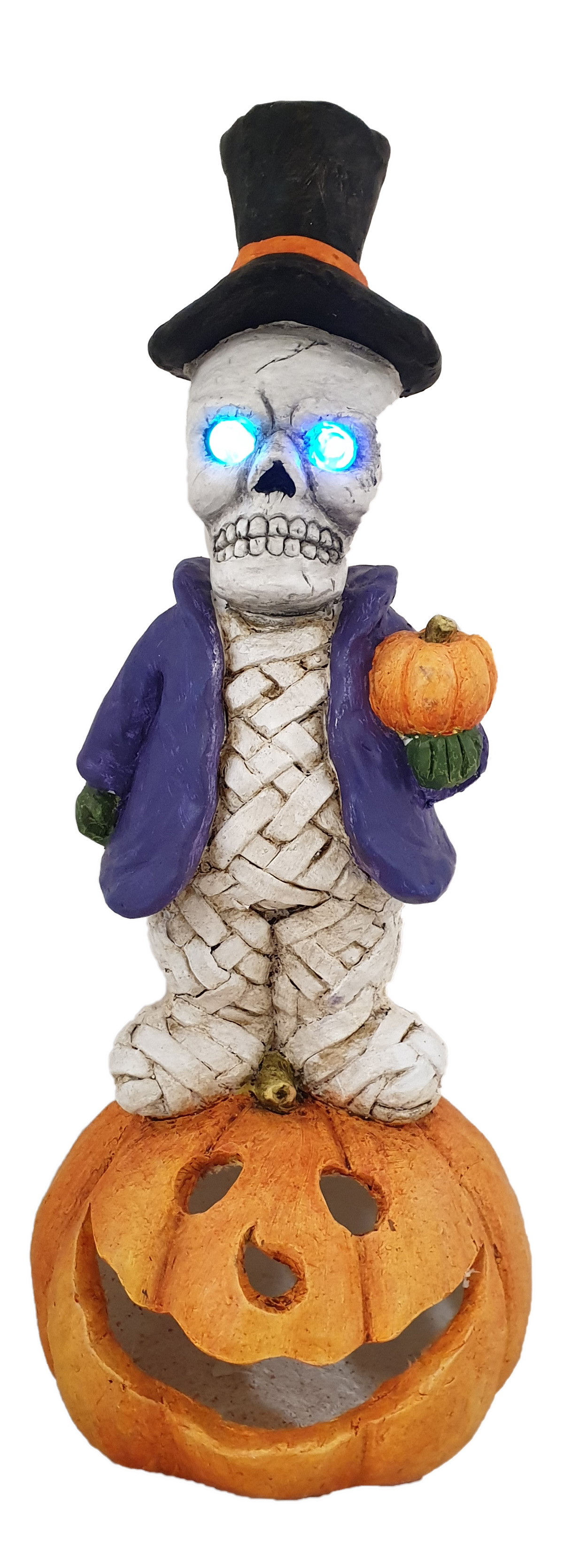 H40 Skeleton on Pumpkin 4/Ctn