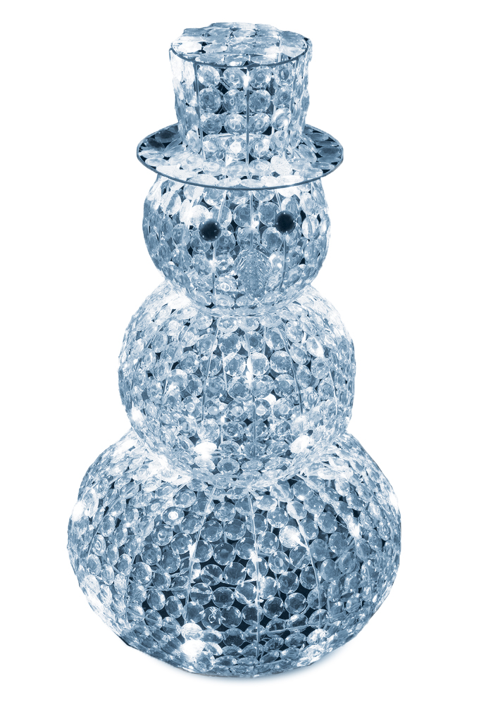 CH1230 90cm Crystal Snowman 1/Ctn